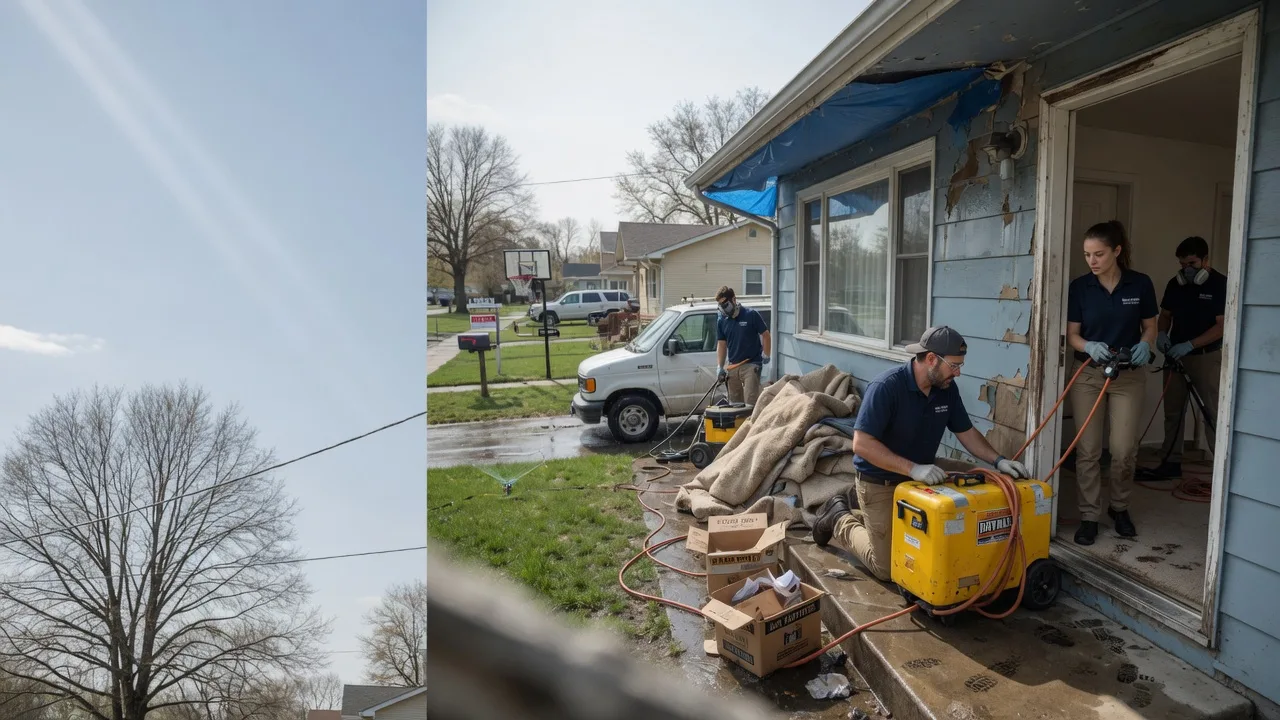 Basement Flood Cleanup in Admire, KS near me